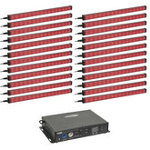 24x Showtec Pixel Tube 16 LED Tubes with Controller